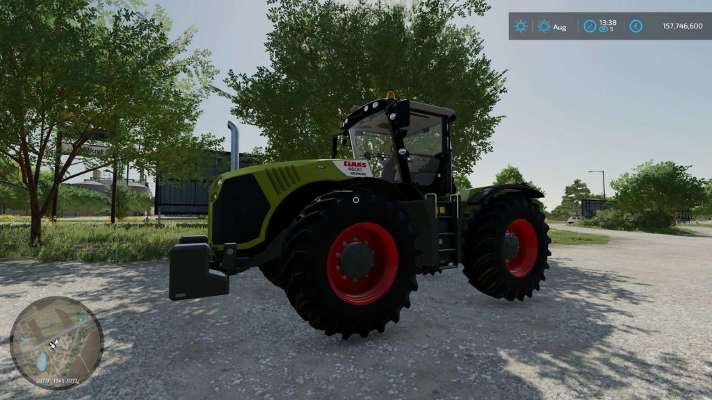 Claas Xerion 40005000 Series V10 Fs22 Farming Simulator 22 Mod Fs22 Mod 0514