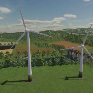 Enercon EP2 Windturbines v1.0 FS22 Mod | Farming Simulator 22 Mod