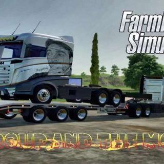 SCANIA R1000 SKyzoFaf v1.0 FS22 - Farming Simulator 22 Mod | FS22 mod