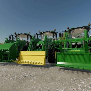 Stoll Front Loader Tools v1.0 FS22 Mod | Farming Simulator 22 Mod