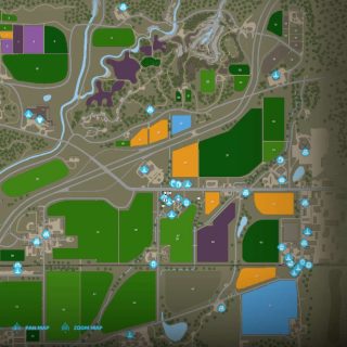 USA Map Plus v1.4 FS22 Mod | Farming Simulator 22 Mod