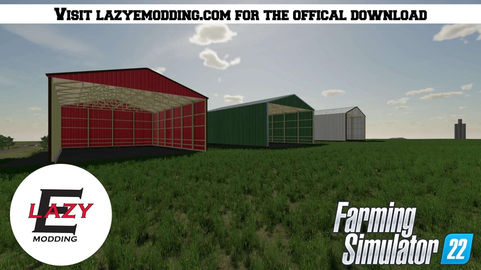 Hay Shed Pack V1 1 FS22 Mod Farming Simulator 22 Mod