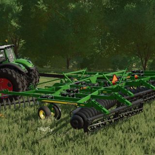 John Deere 2720 11 Shank Disk Ripper Fs22 Mod 