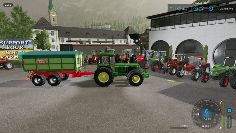 John Deere 4640 Turbo V10 Fs22 Farming Simulator 22 Mod Fs22 Mod 4258