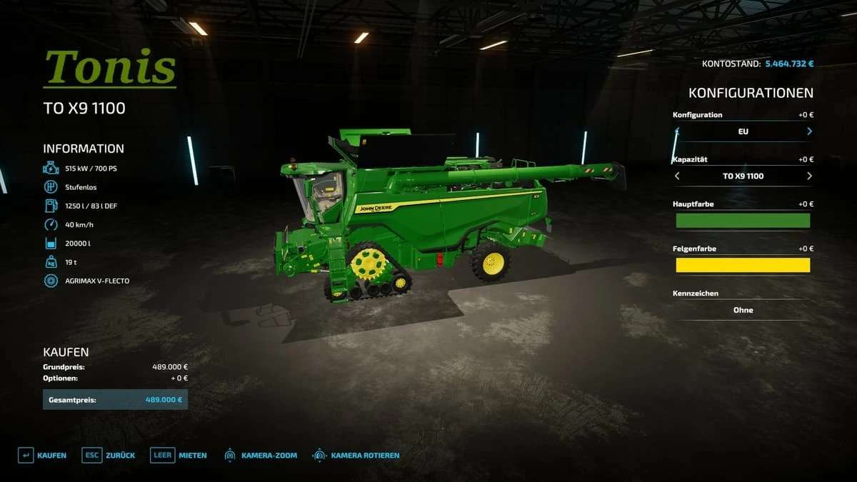 John Deere To X9 1100 Beta Fs22 Farming Simulator 22 Mod Fs22 Mod 0146