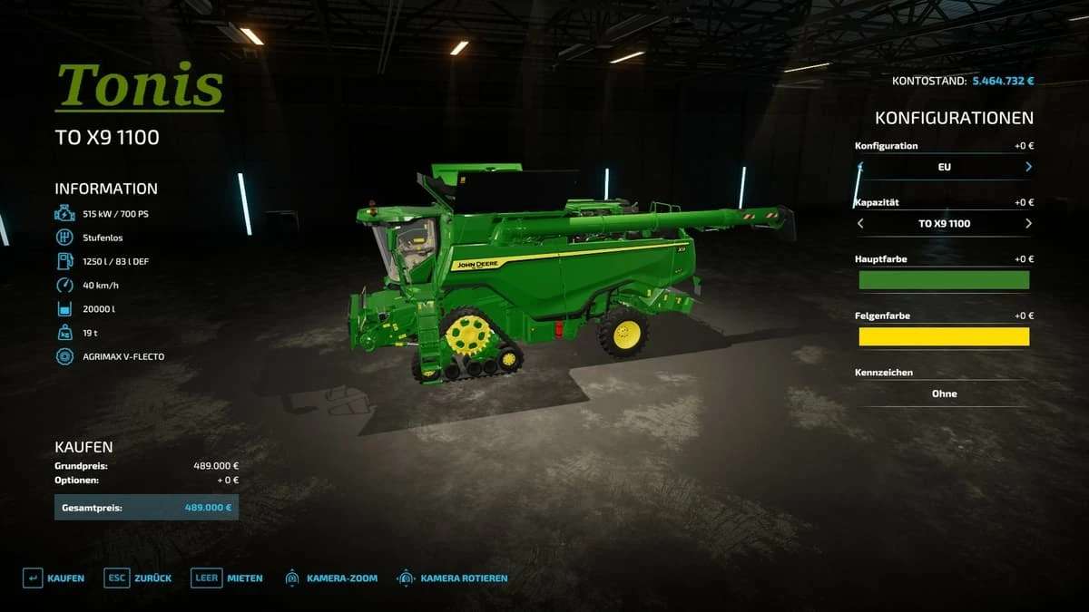 John Deere To X9 1100 Beta Fs22 Farming Simulator 22 Mod Fs22 Mod 0657