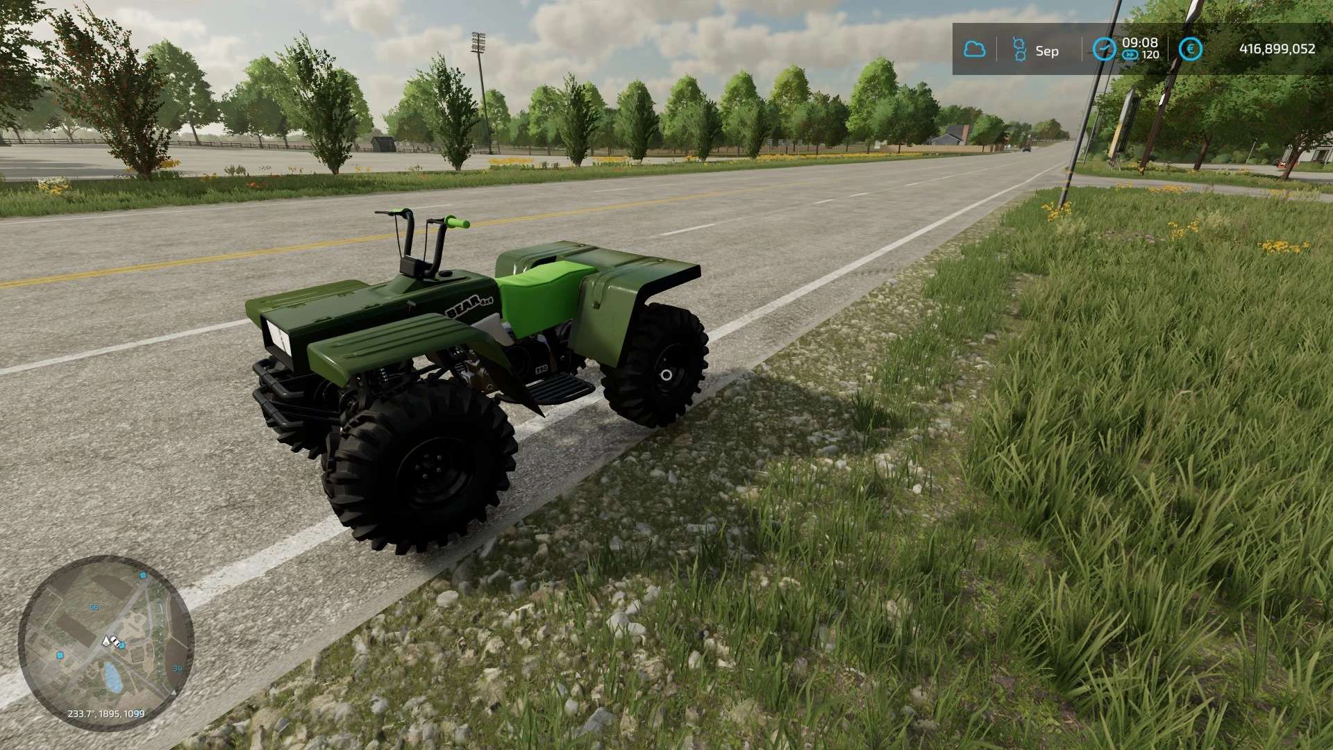 Lizard Quadbear 4x4 V101 Fs22 Farming Simulator 22 Mod Fs22 Mod 5436