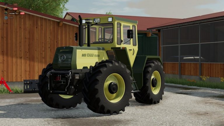 MB track Pack V1.0.0.1 FS22 Mod | Farming Simulator 22 Mod