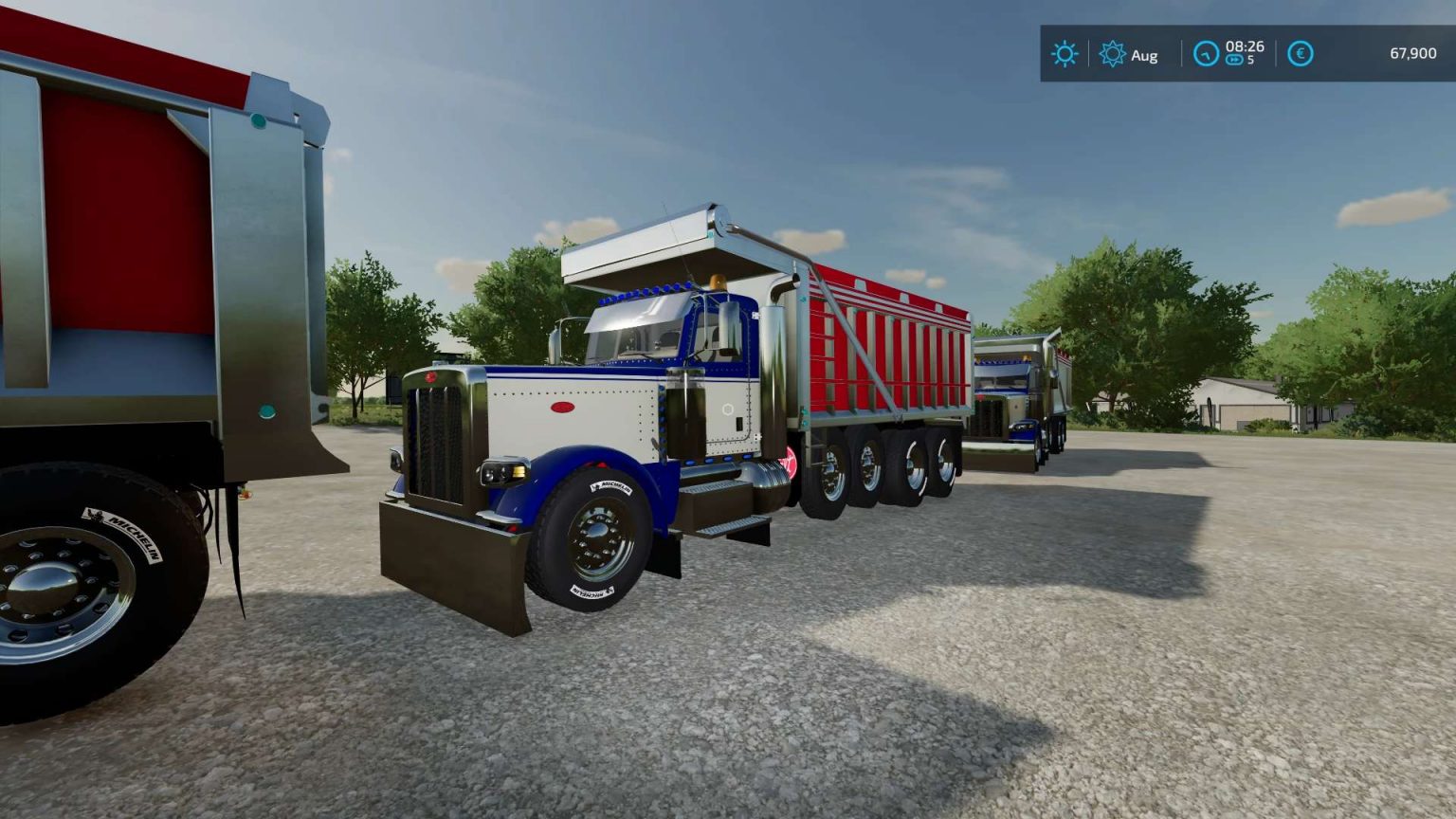 Peterbilt 379 Dump Truck v1.0 FS22 Mod | Farming Simulator 22 Mod