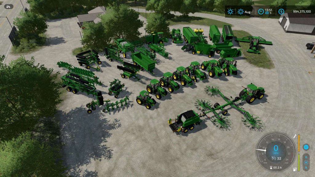 Tator's John Deere Pack v1.1 FS22 - Farming Simulator 22 Mod | FS22 mod