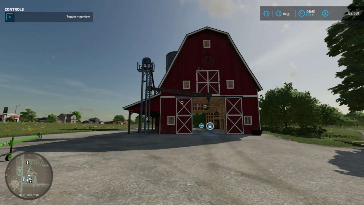 Traditional Farm Barn Hay Silo v1.0 FS22 - Farming Simulator 22 Mod ...