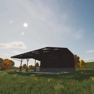 Wooden shed V1.0 FS22 Mod | Farming Simulator 22 Mod