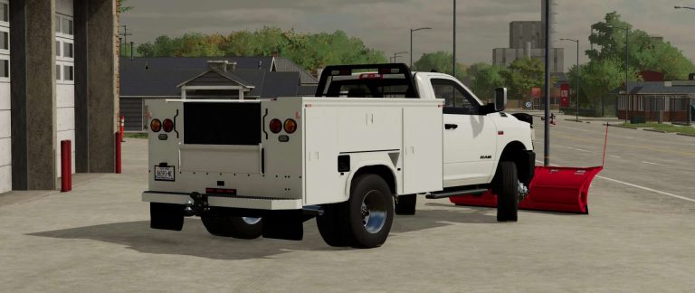 2020 Ram 3500 Single Cab Service Truck V1 0 FS22 Farming Simulator 22 Mod FS22 Mod