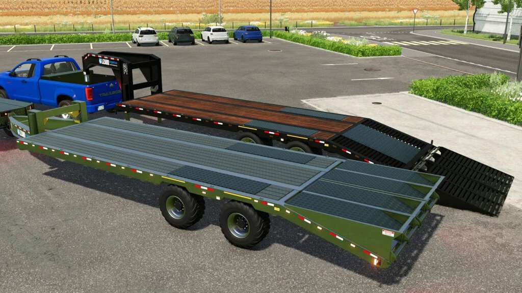 20ft Gooseneck Trailer V10 Fs22 Farming Simulator 22 Mod Fs22 Mod 5083