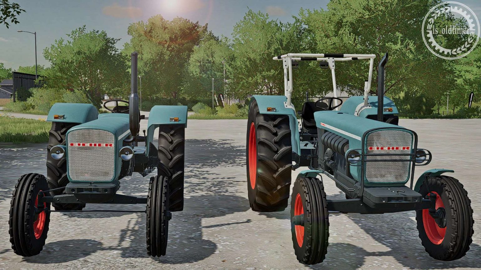 Трактор 22. FS 22 мод ретро трактора. Eicher EA 800 Wotan с кабиной. Farming Simulator 22 Roller.