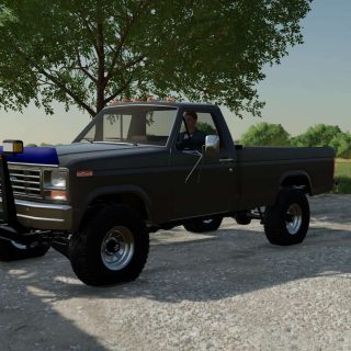 84 Ford F250 Farm Truck v1.0 FS22 - Farming Simulator 22 Mod | FS22 mod