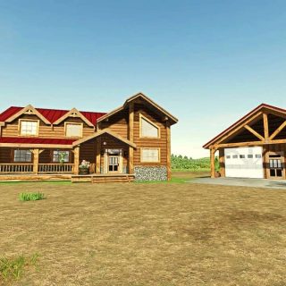 Elk Mountain Ranch House (Color selectable) v1.0.0.3 FS22 - Farming ...