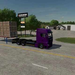 Flatbed autoload for the MAN TGX 2020 Addon pack v1.0 FS22 - Farming ...