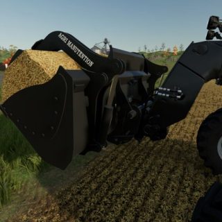 Grapple bucket GV04 v1.0 FS22 - Farming Simulator 22 Mod | FS22 mod