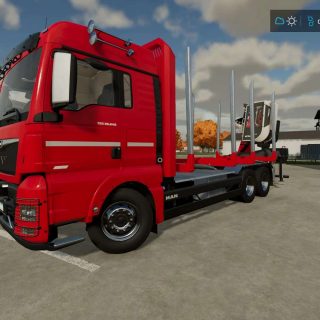 MAN TGX26640 with Cranecabin v1.0 FS22 Mod | Farming Simulator 22 Mod