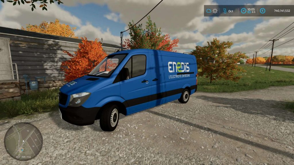 Mercedes Sprinter Enedis V1000 Farming Simulator 22 Mod Fs22 Mod Images And Photos Finder 7240