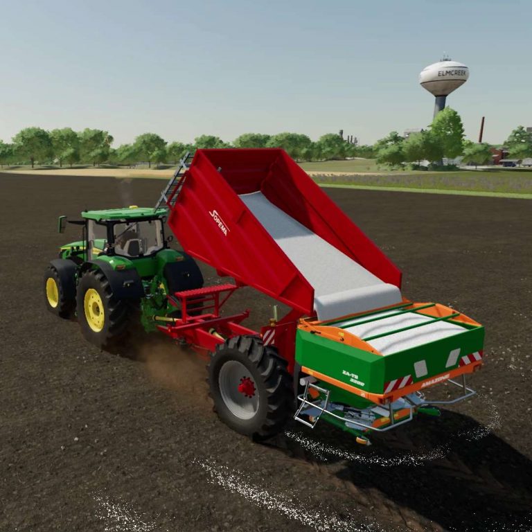 Sopema Fertilizer Trailer v1.0 FS22 Farming Simulator 22 Mod FS22 mod