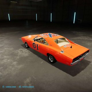 The General Lee v1.0 FS22 Mod | Farming Simulator 22 Mod