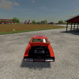 The General Lee v1.0 FS22 - Farming Simulator 22 Mod | FS22 mod