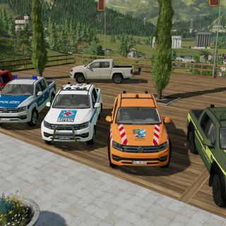 Volkswagen Amarok Infrastructure V1.0 FS22 Mod | Farming Simulator 22 Mod