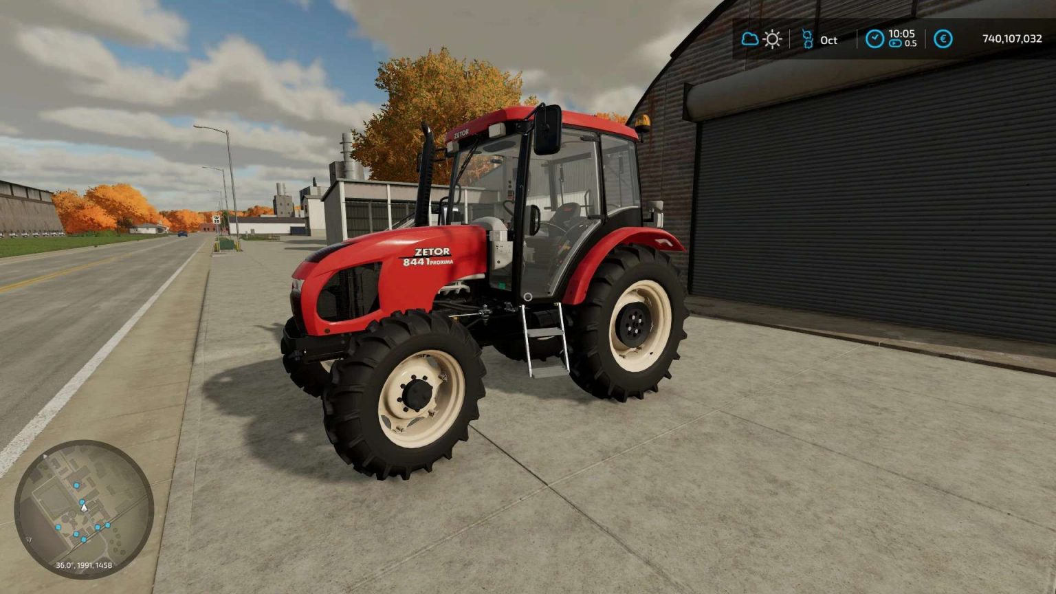 Zetor Proxima 8441 v1.1 FS22 - Farming Simulator 22 Mod | FS22 mod