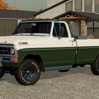 1972 Ford F100 Series v1.0 FS22 - Farming Simulator 22 Mod | FS22 mod