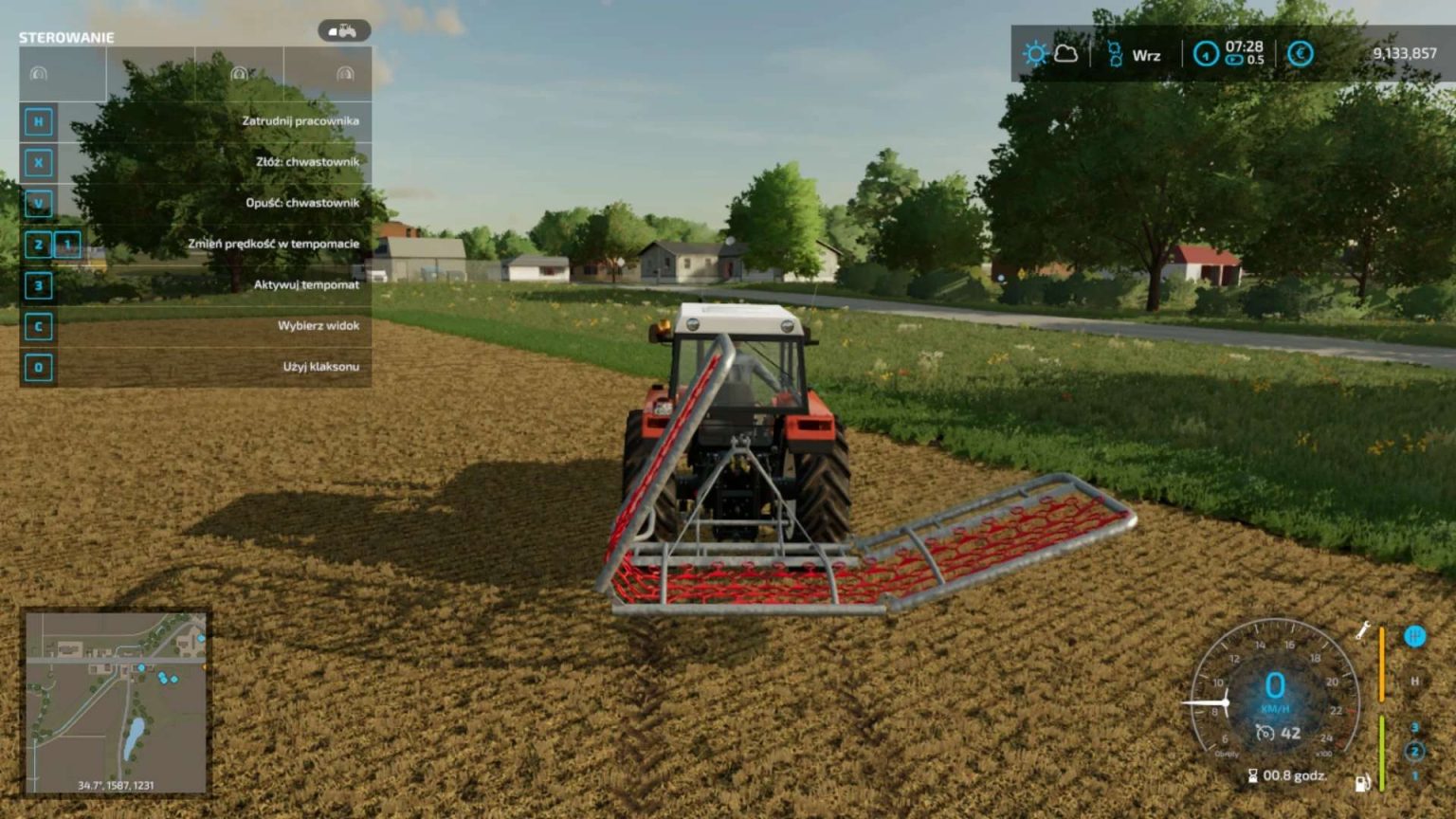 Chain Harrow v1.0 FS22 Mod | Farming Simulator 22 Mod