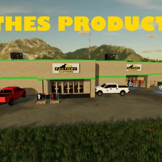 Clothes Production v1.0 FS22 Mod | Farming Simulator 22 Mod