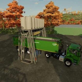 Farm Supplies Silo v1.0 FS22 Mod | Farming Simulator 22 Mod