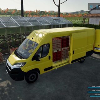 FIAT DUCATO L4H2 2017 v1.0 FS22 Mod | Farming Simulator 22 Mod