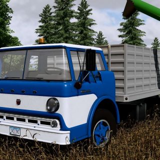 Ford C600 Grain v1.0 FS22 Mod | Farming Simulator 22 Mod