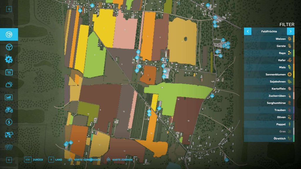Zdziechow Large Fields V1 0 FS22 Farming Simulator 22 Mod FS22 Mod