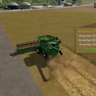 Harvester Fill Monitor v1.0 FS22 Mod | Farming Simulator 22 Mod