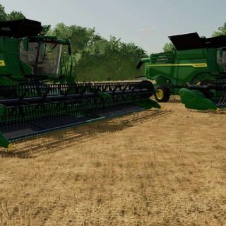 John Deere 600FD And 700FD Pack v1.0 FS22 Mod | Farming Simulator 22 Mod