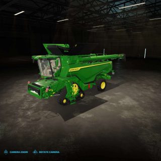 John Deere HS + Header v1.0 FS22 - Farming Simulator 22 Mod | FS22 mod