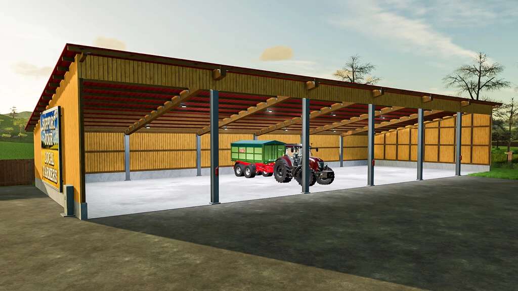 Machine Shed V10 Fs22 Farming Simulator 22 Mod Fs22 Mod 9480