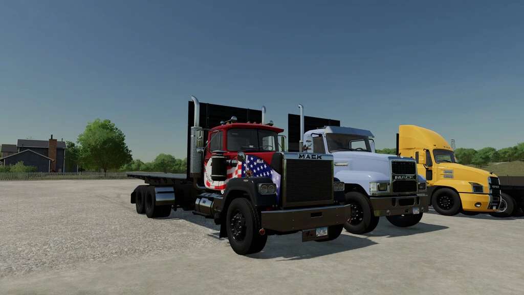 Mack Flatbed Pack V10 Fs22 Farming Simulator 22 Mod Fs22 Mod 1211