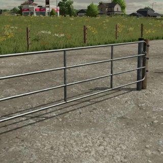 Meadow Fence Pack v1.0 FS22 Mod | Farming Simulator 22 Mod