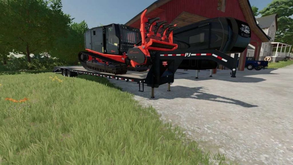 PJ Trailer Converted v1.0 FS22 Mod | Farming Simulator 22 Mod