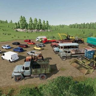 Placeable Vehicle Pack v1.0 FS22 - Farming Simulator 22 Mod | FS22 mod