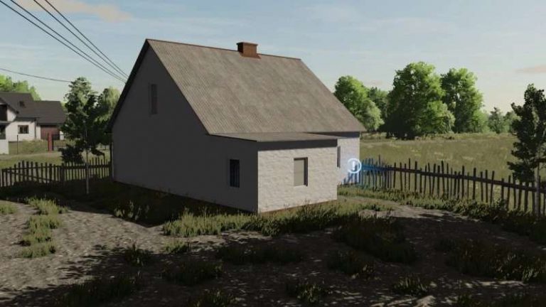 Small Polish House v1.0 FS22 Mod | Farming Simulator 22 Mod