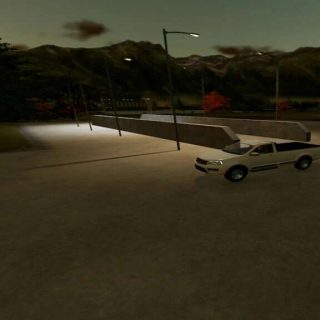 Street Lamps v1.0 FS22 Mod | Farming Simulator 22 Mod