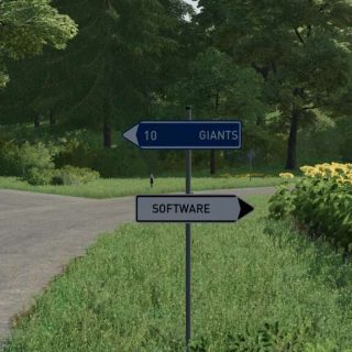 Traffic Sign Package (Prefab) v1.0 FS22 Mod | Farming Simulator 22 Mod