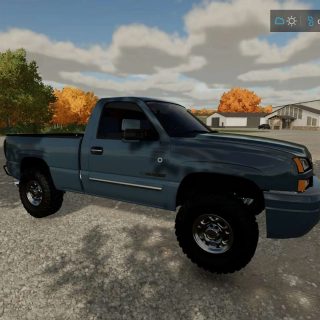 2006 Silverado 2500SB Converted v1.0 FS22 Mod | Farming Simulator 22 Mod