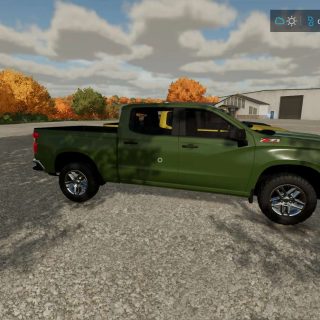 2019 Chevy Silverado v2.0 FS22 Mod | Farming Simulator 22 Mod